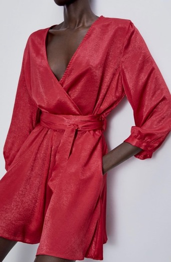 ZARA Satin Playsuit