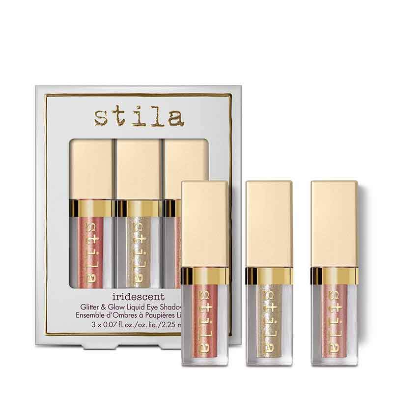 Producto Stila Iridescent Glitter & Glow Duo Chrome Liquid Eyeshadow 