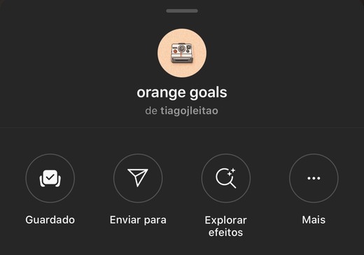 Orange Goals / @tiagojleitao 