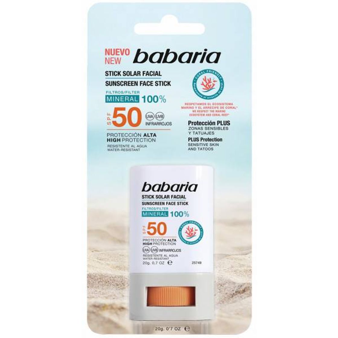 Fashion Stick protetor facial Babaria