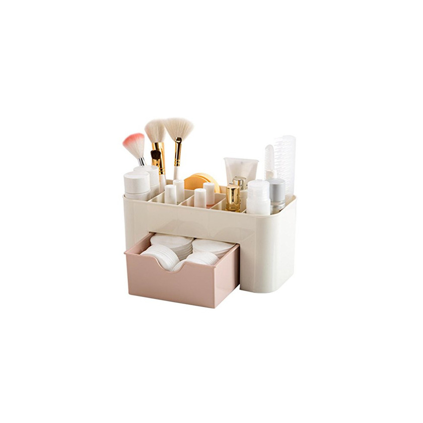 Belleza Caja Para Cosméticos Paellaesp Organizador Guardar Espacio De Escritorio Maquillaje Cajón De