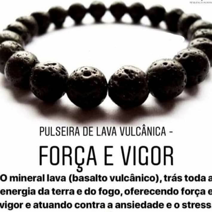 Social Pulseira de pedra vulcânica por apenas 5€🐢 PICKY KIDS 🐢