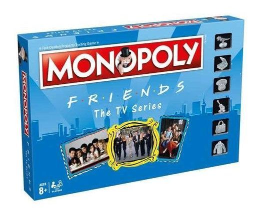 Fashion Jogo de Tabuleiro MONOPOLY Friends