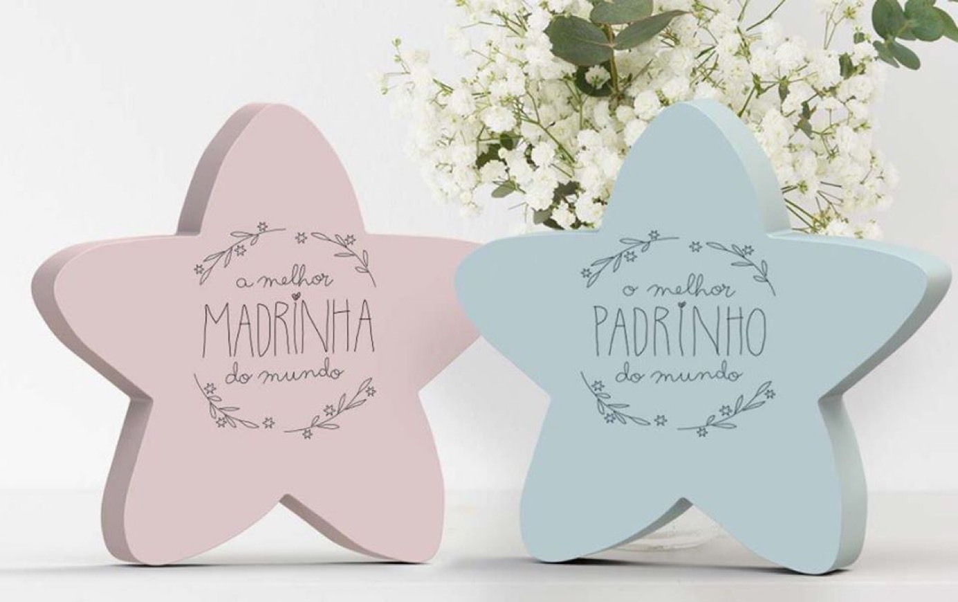 Product Estrela decoração padrinhos 