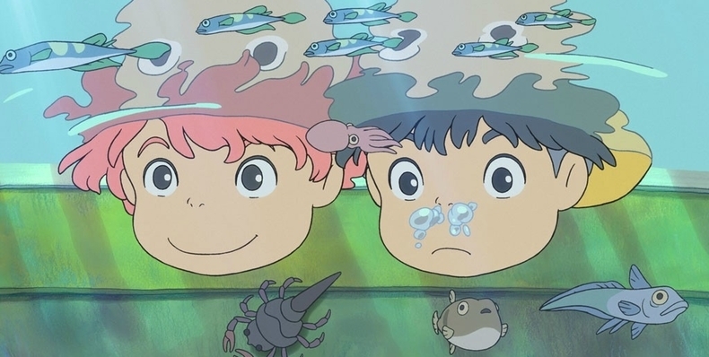 Movie Ponyo en el acantilado