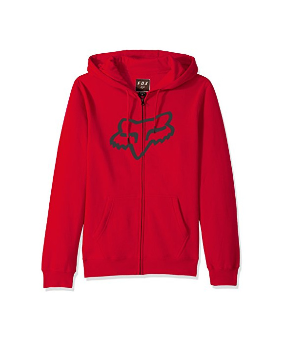 Fashion Fox Racing Men's Legacy Foxhead Zip-Up Hoodie Dark Red L