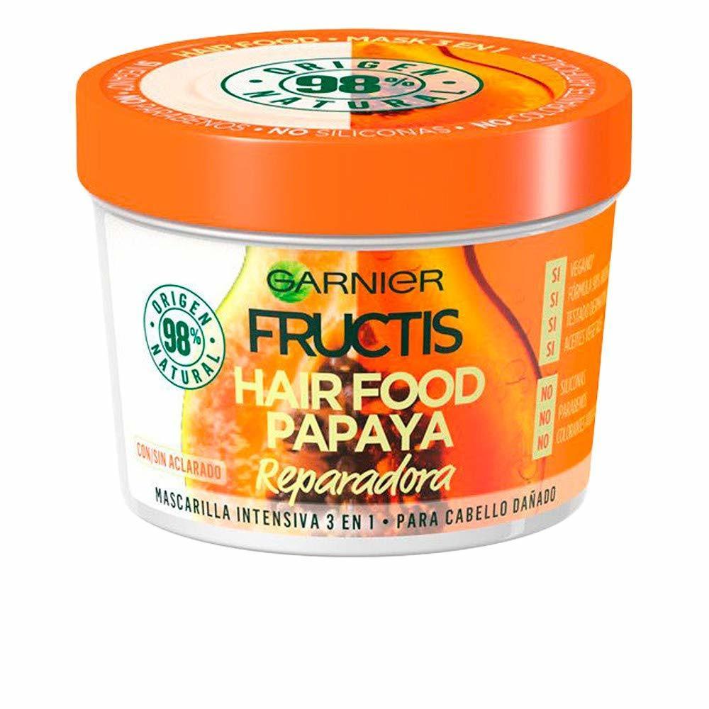 Belleza Garnier Fructis Hair Food Papaya Mascarilla 3 en 1