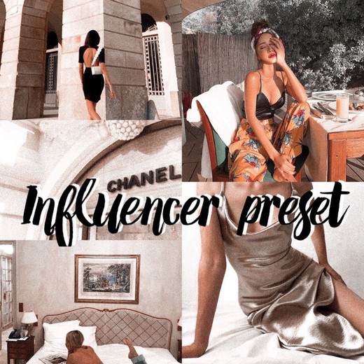 Influencer preset 