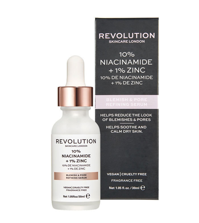 Fashion REVOLUTION SKINCARE Sérum minimizador de poros 10% Niacinami