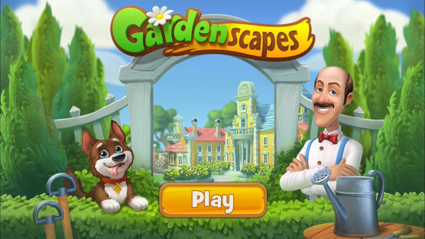 Videojuegos ‎Gardenscapes 