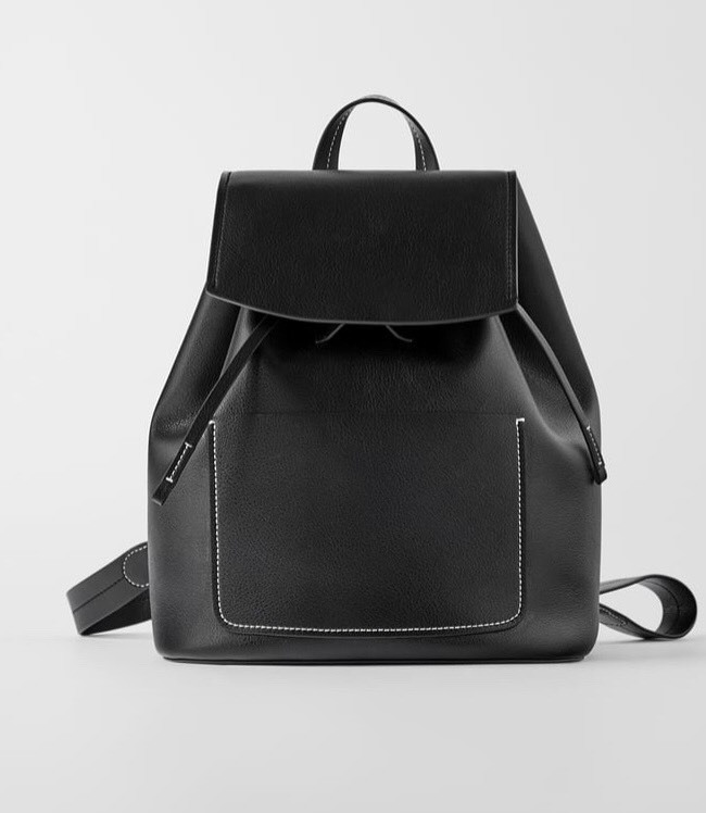 Mochila Zara Preta