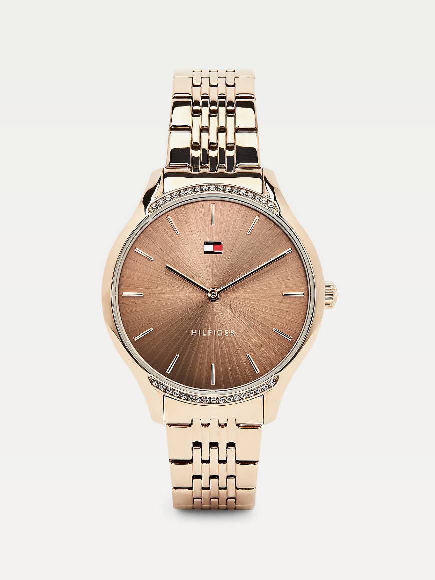 Social GRAY ROSE GOLD-PLATED WATCH TOMMY HILFIGER


