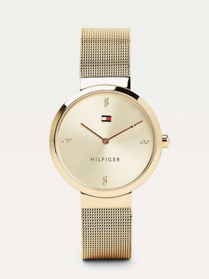 Social LIBERTY GOLD-PLATED WATCH TOMMY HILFIGER
