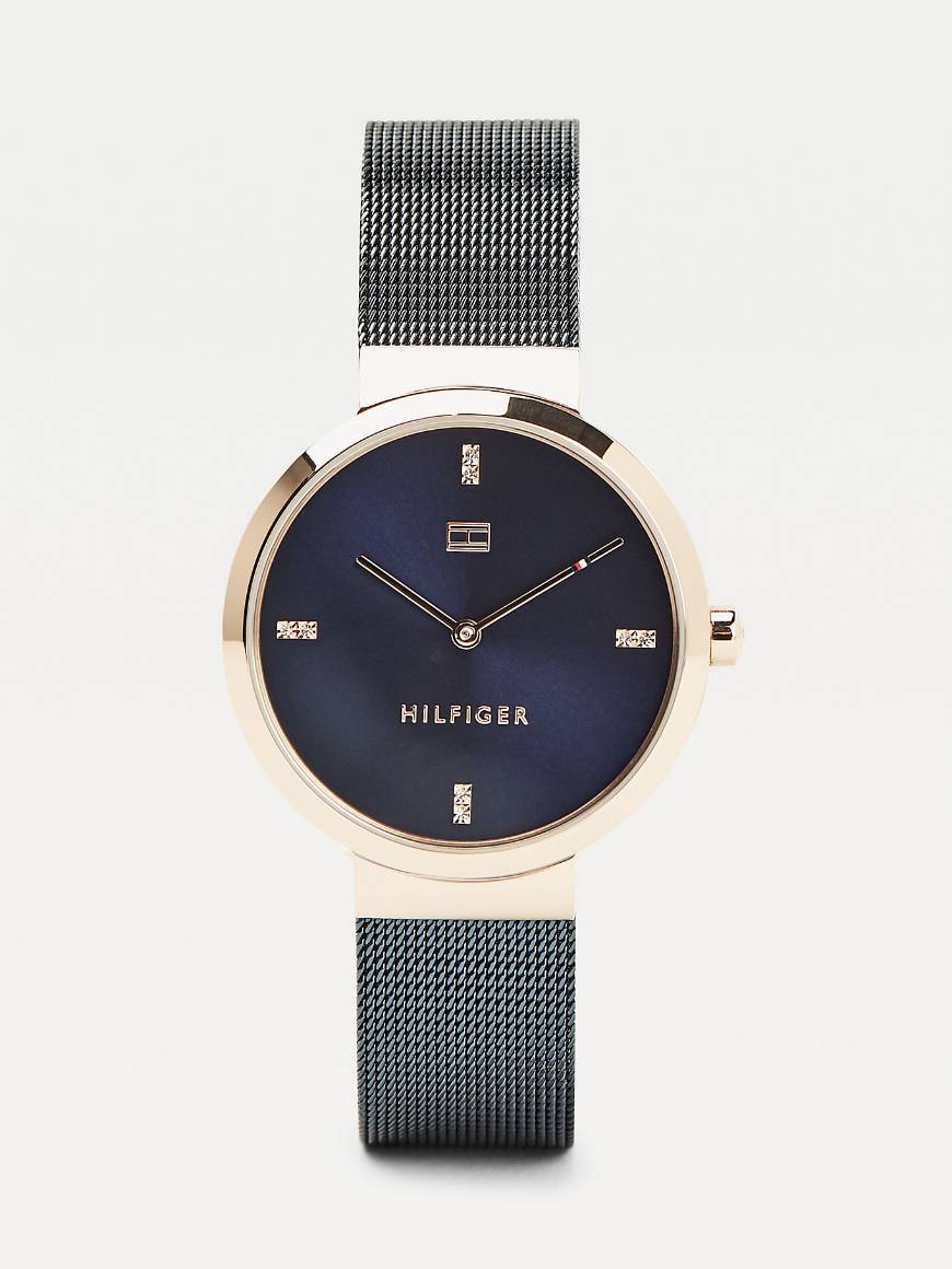 Social LIBERTY MESH BRACELET STRAP WATCH TOMMY HILFIGER