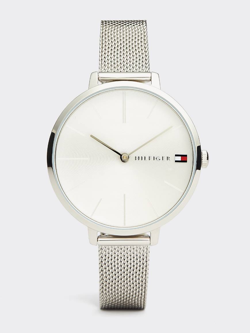 Social ZENDAYA STAINLESS STEEL MESH BRACELET WATCH TOMMY HILFIGER