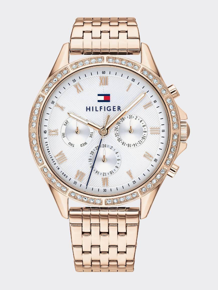 Social CRYSTAL CHRONOGRAPH WATCH TOMMY HILFIGER