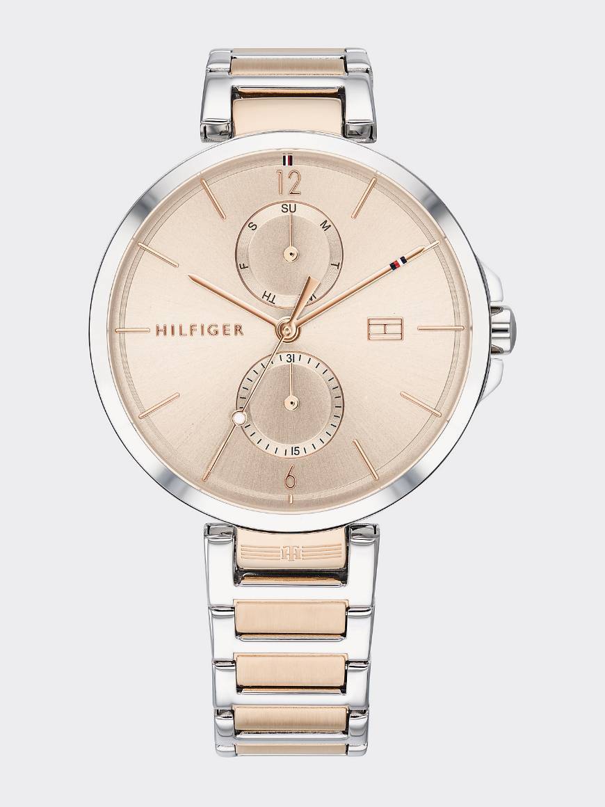 Social TWO-TONE CHRONOGRAPH WATCH TOMMY HILFIGER