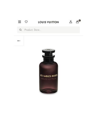 Men’s fragrance from Louis Vuitton 