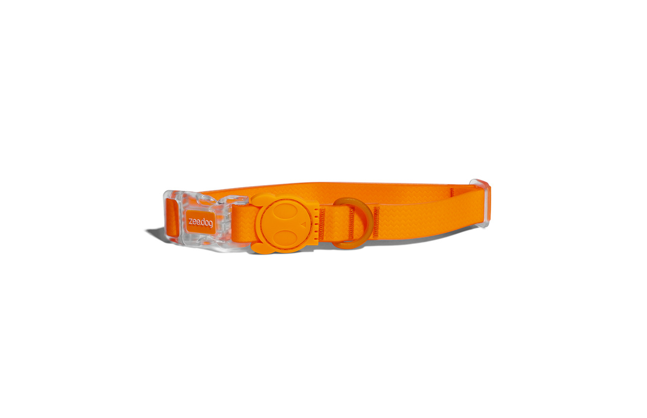 Social Zee.Dog Coleira NeoPro Tangerine