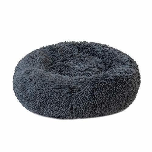 Producto Galapara Cama para Mascotas Deluxe Plush Redonda de Pelo Nido de Donut