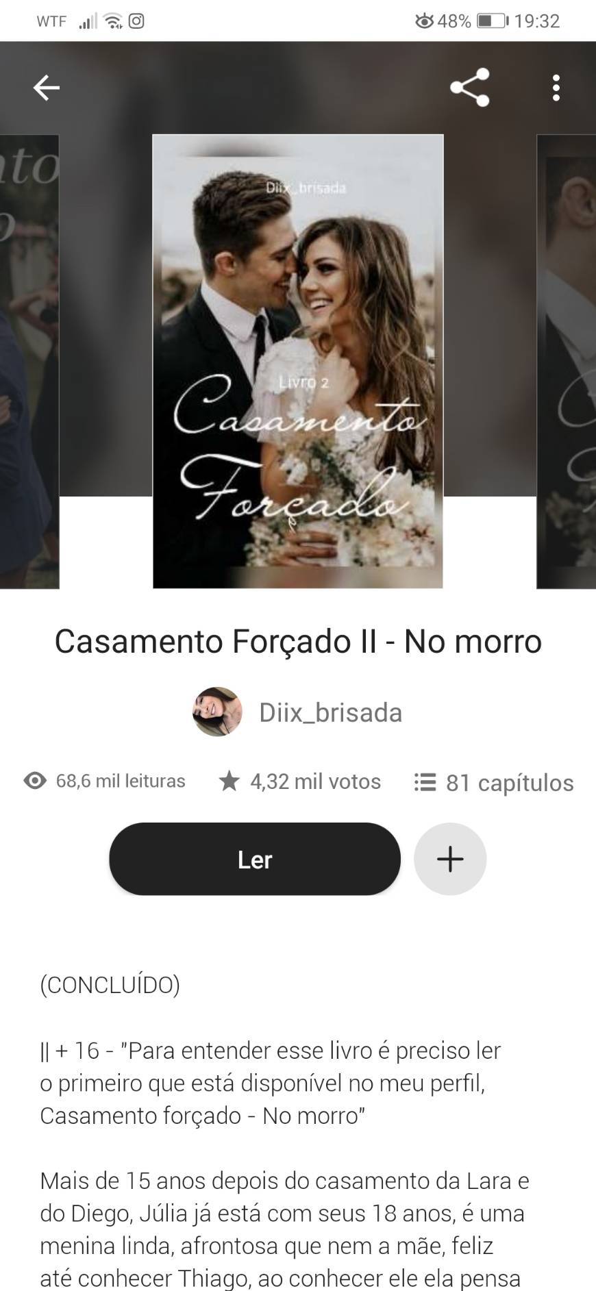 Moda Casamento forçado ll morro✨