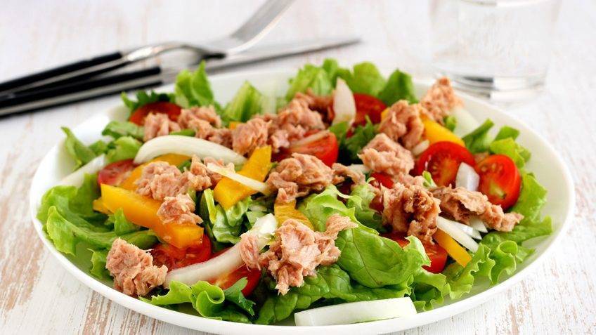 Products Salada de atum e fruta