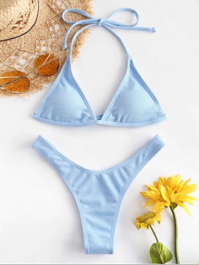 Fashion Bikini azul claro