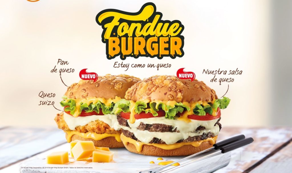 Fashion Fondue burger 