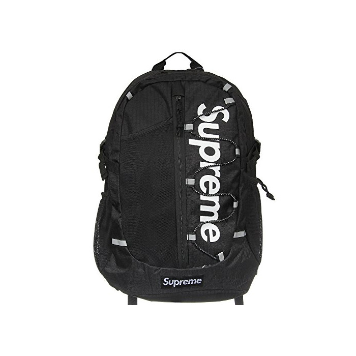 Social Supreme Italia - Mochila de Senderismo, Color Negro