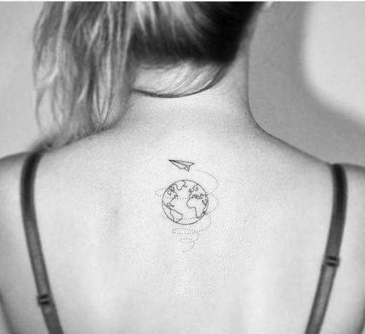 Tatuagem Planeta Terra