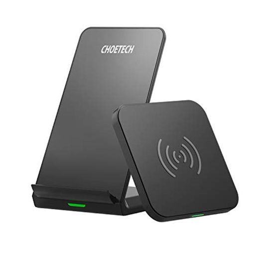 CHOETECH Cargador Inalambrico, Wireless Charger [2 Pack], Carga Rápida 7.5 / 10W