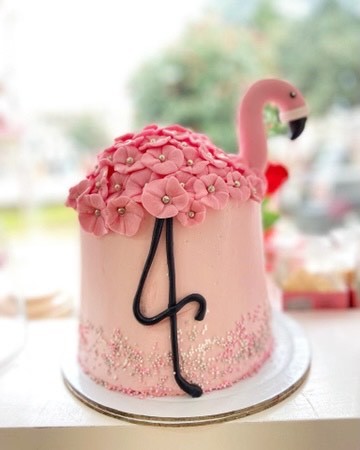 Lugar Sweet Flamingo Cake