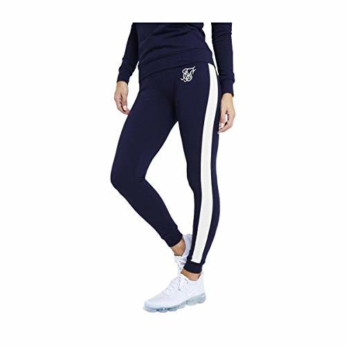 Lugares SIK & SILK -PANTALÓN SSW-0573 FIETED Joggers Indigo -PANTALÓN Deportivo Mujer