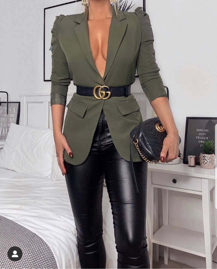 Fashion Olive Blazer