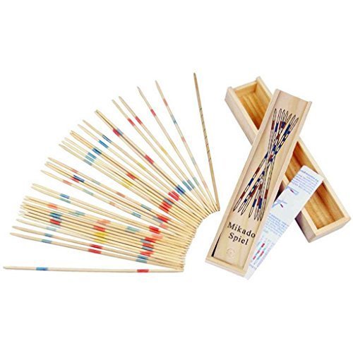 Product Mengonee bebé Educativo Tradicional de Madera Mikado Spiel Pick Up Sticks con