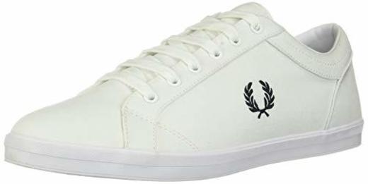 Fred Perry Baseline Canvas White B3114100
