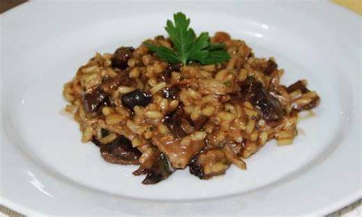 Risotto com cogumelos