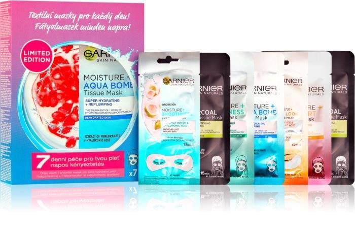 Fashion Garnier Skin Naturals Tissue Mask Box

