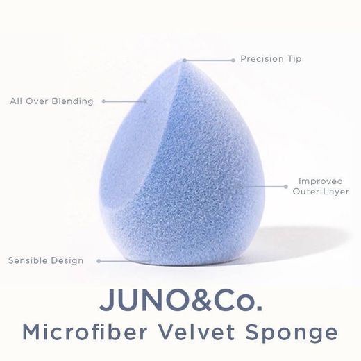 JUNO & Co Microfiber Velvet Sponge