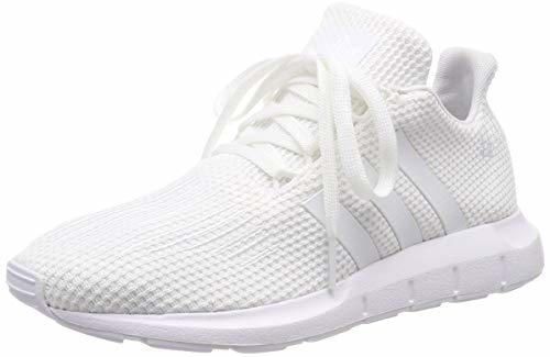 Adidas Swift Run J, Zapatillas de Gimnasia Unisex Niños, Blanco