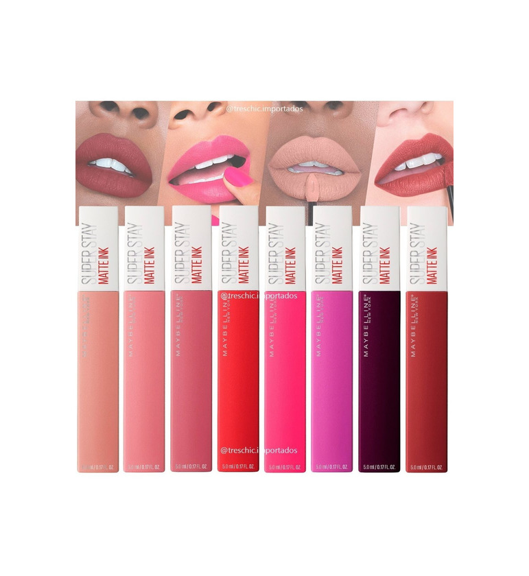 Productos Batom Maybelline matte