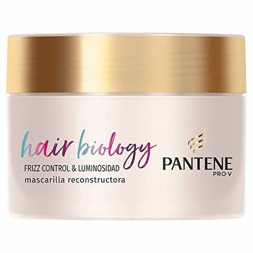 Producto Pantene Hair Biology Frizz Control & Luminosidad Mascarilla