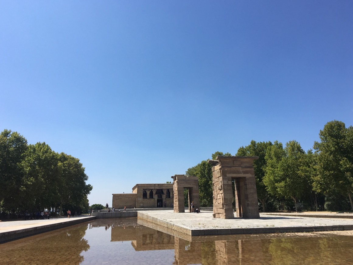 Lugar Templo de Debod