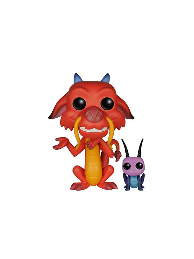 Social Funko POP! Vinilo Colección Disney - Figura Mushu & Cri-Kee