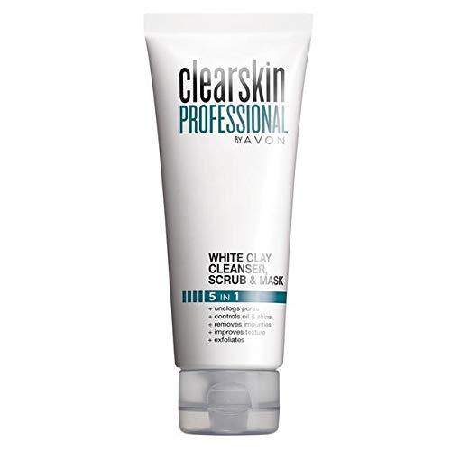 Belleza Avon Clearskin Professional 5 en 1 Blanco Limpiador de arcilla