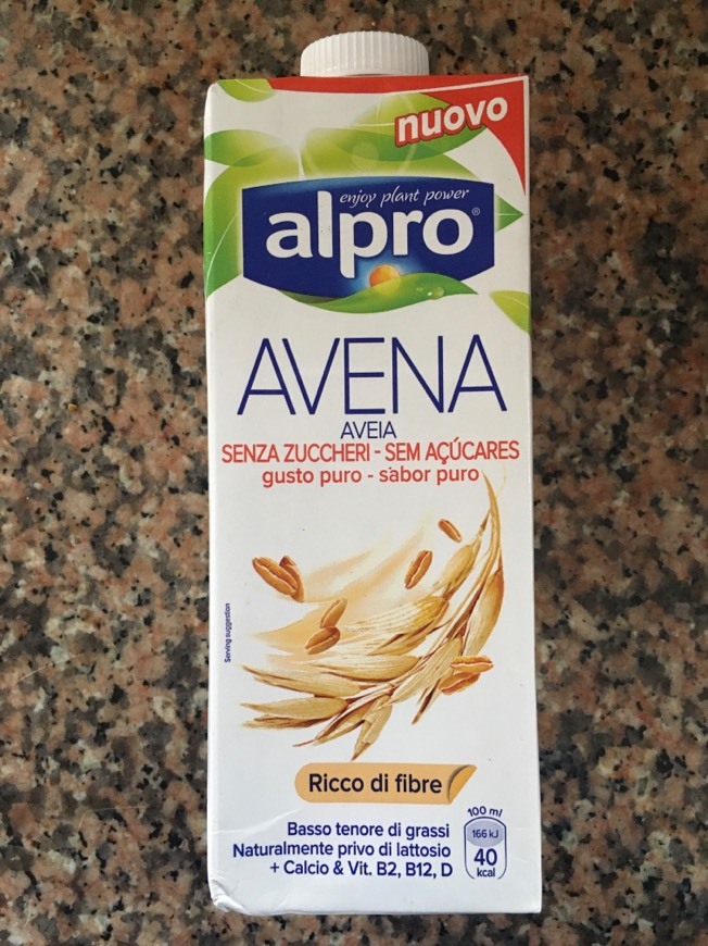 Producto Leite Aveia sem açúcar Alpro Soya 