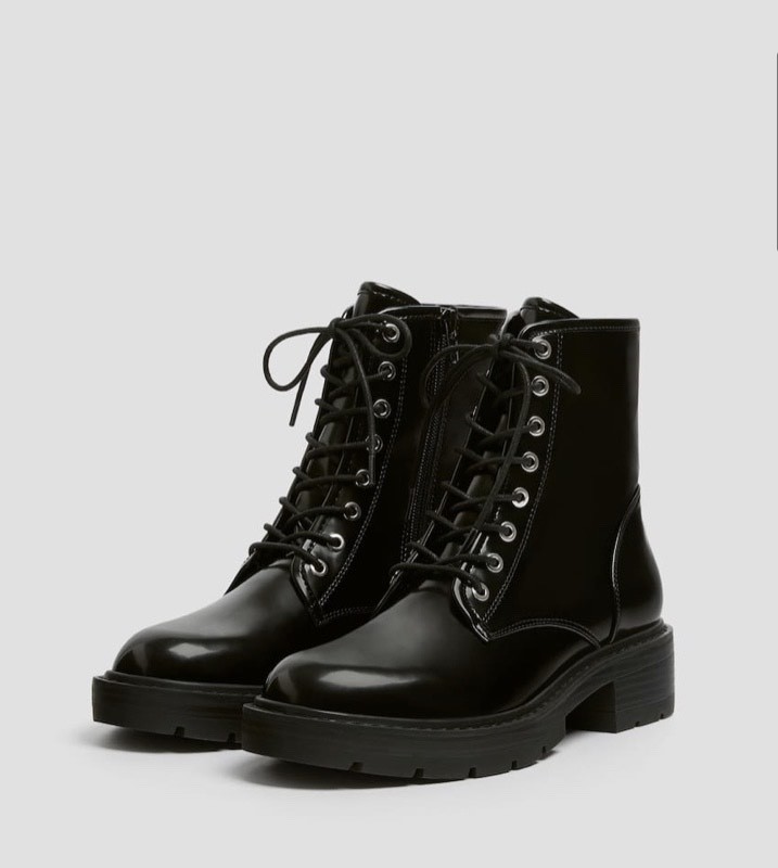 Social PULL AND BEAR- Botins rasos