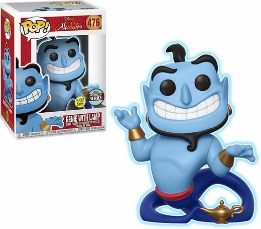 Funko 35757 Pop Vinyl Disney Aladdin - Genie con lámpara