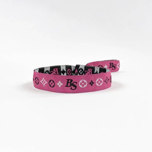 Monogram Neon Wristband