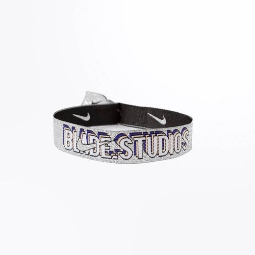 Swoosh Silver Wristband